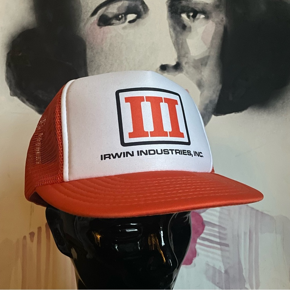 Vintage Irwin Industries Inc Trucker Hat